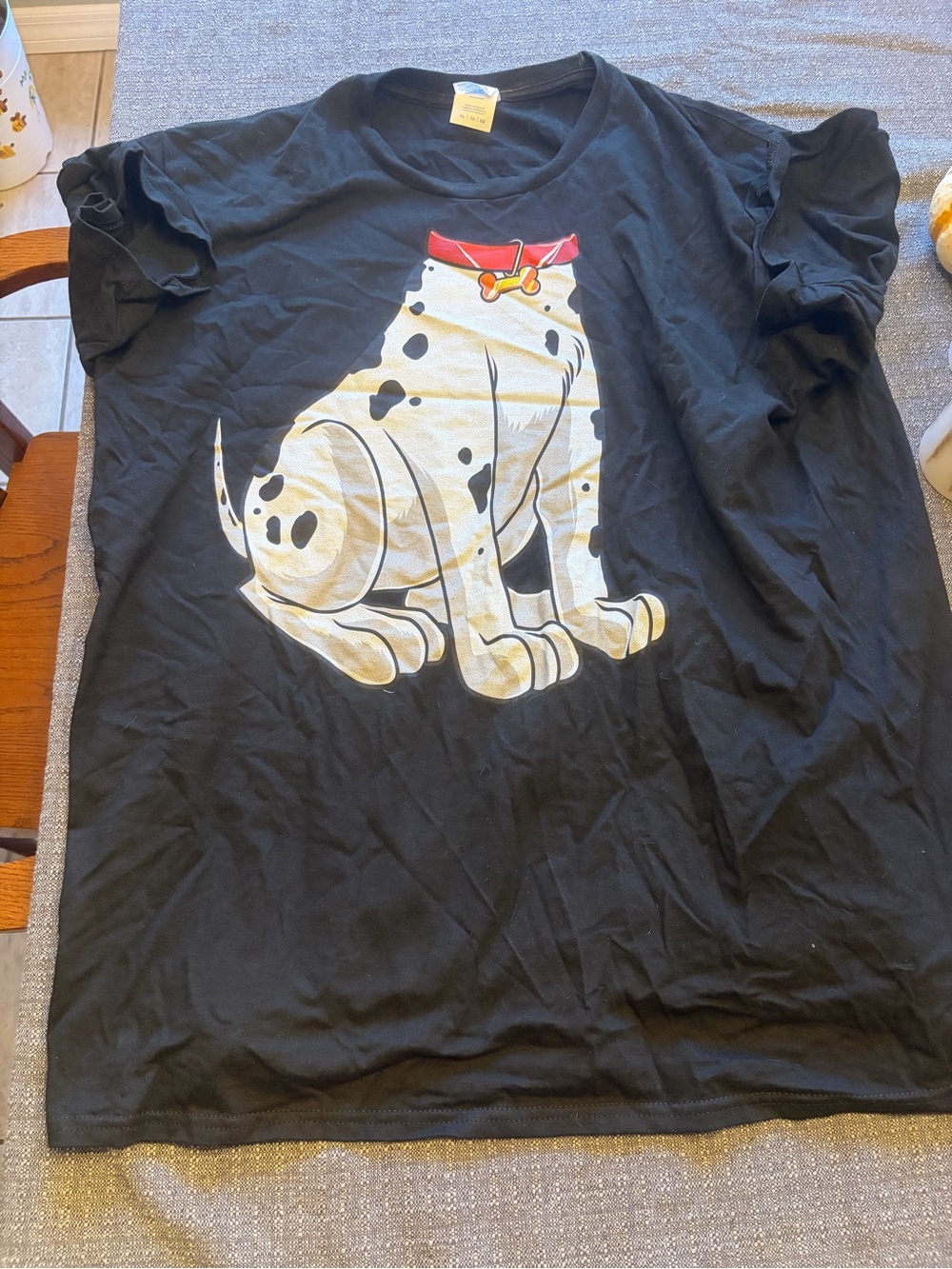 Men’s dalmation costume shirt